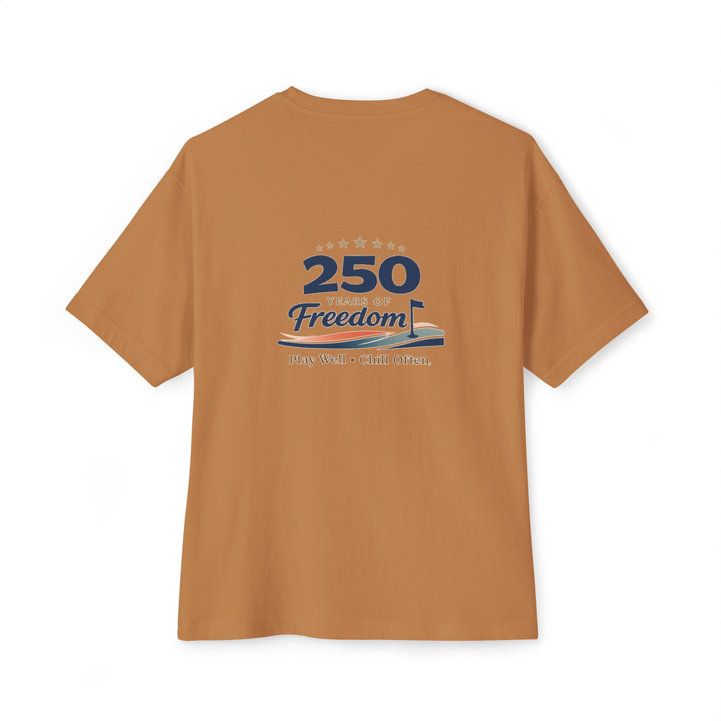 250 Years of Freedom Tee — Anniversary Patriotic T‑Shirt (Play Well • Chill Often)