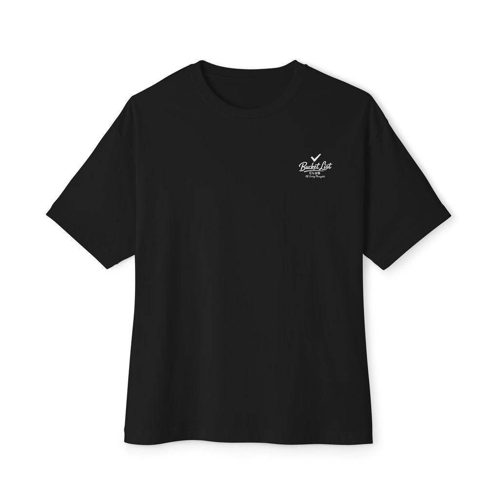 Golf Bucket List Tee — Casual Oversized Golf T‑Shirt