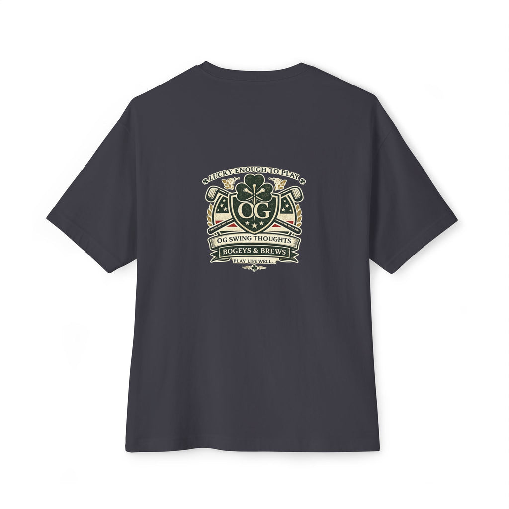 Lucky to Play — “OG Swing Thoughts” Graphic T-Shirt