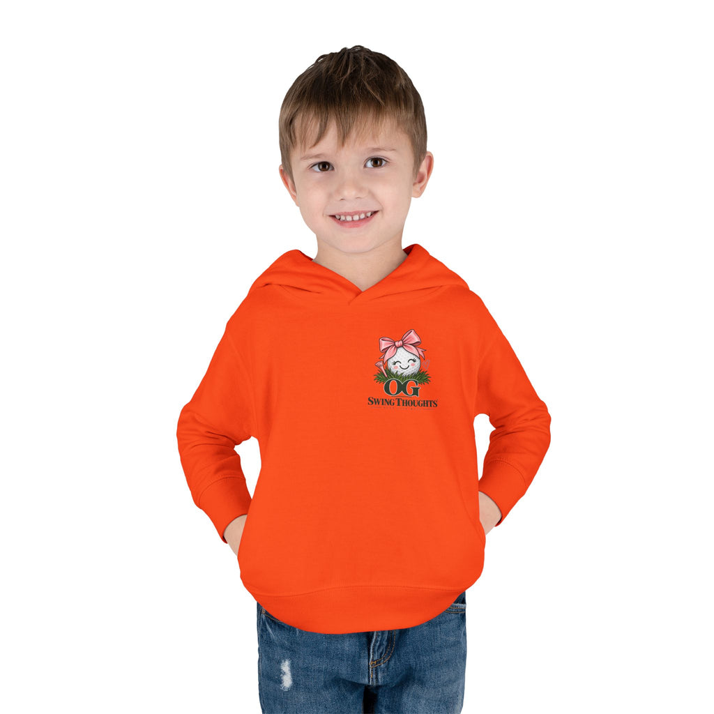 "Future Golf Pro" Toddler Hoodie — OG Swing Thoughts Golf Design (Play Live Well)