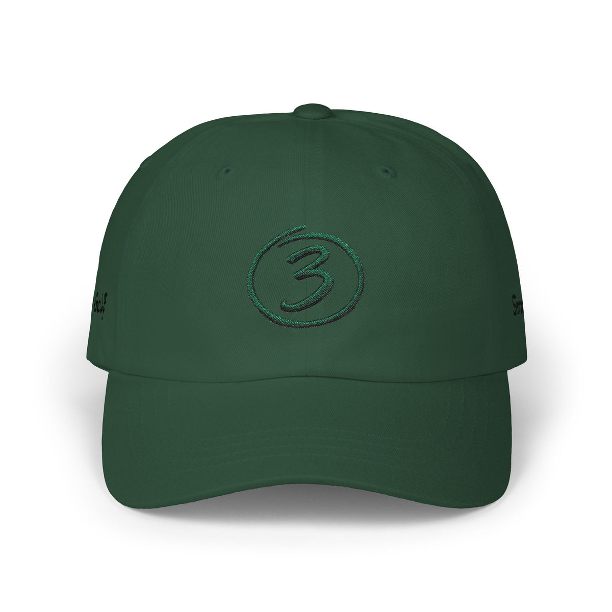 Put Me Down for 3 Dad Cap – Minimalist Embroidered Baseball Hat