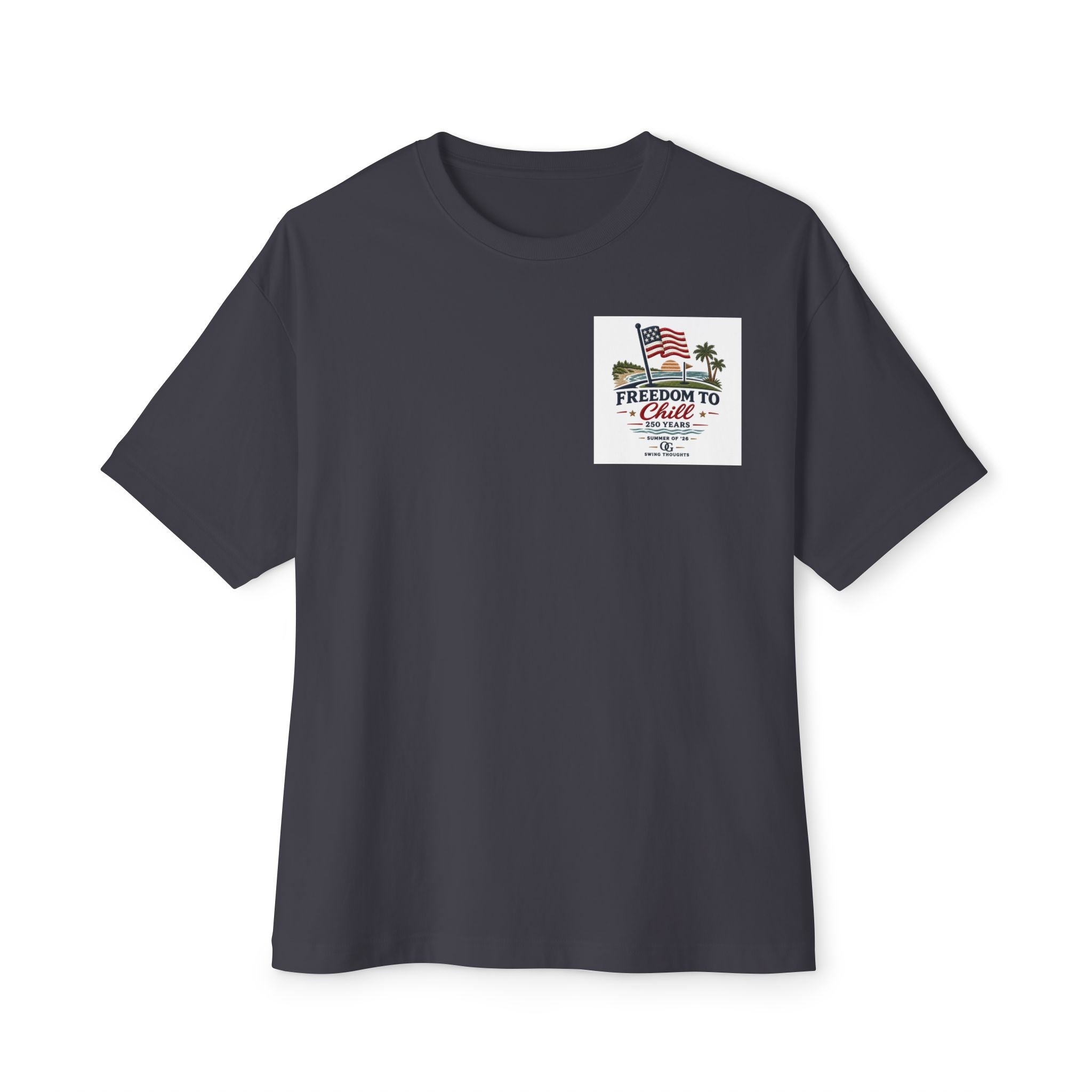 Freedom to Chill Tee — "Live Free Play Easy" T-Shirt