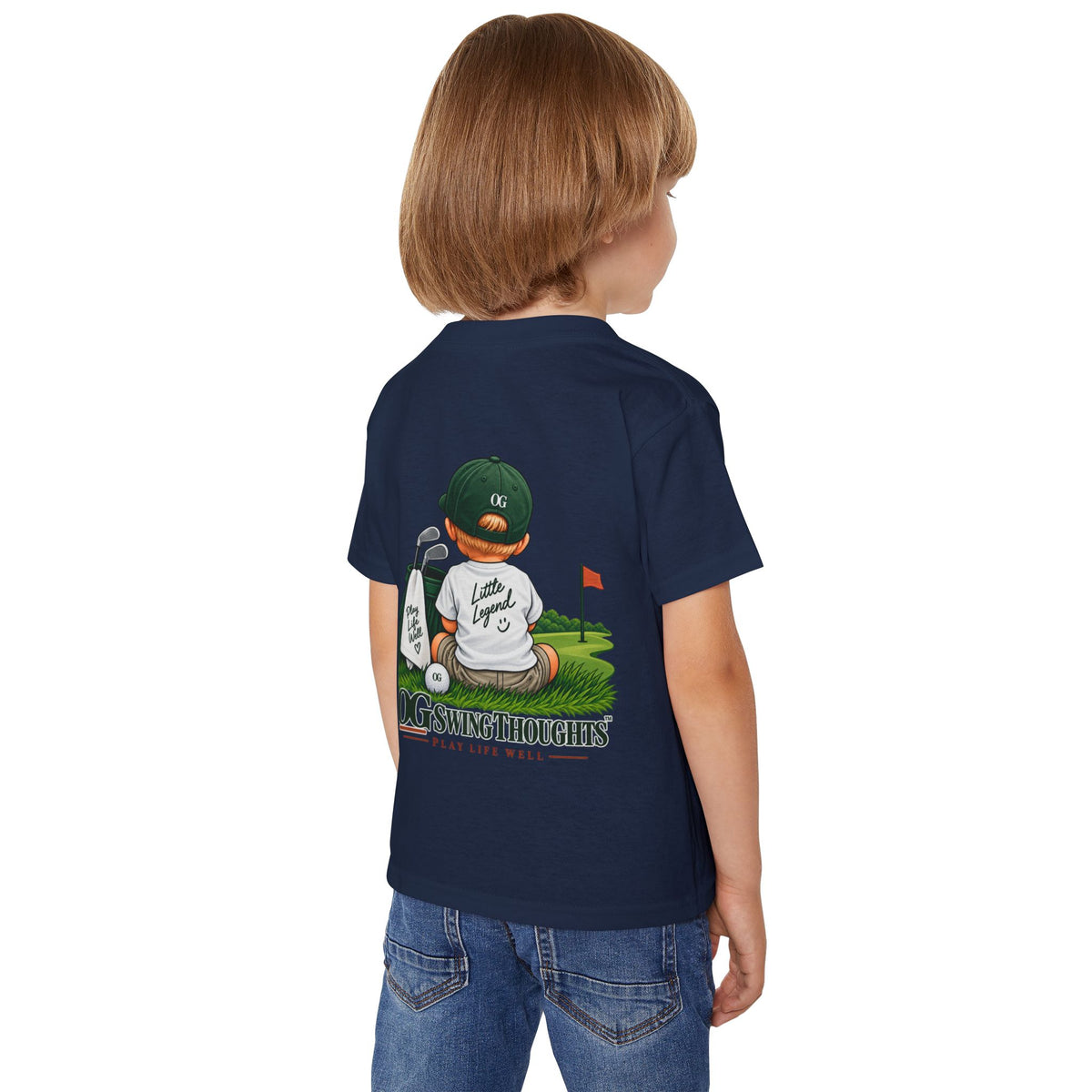 OG Swing Thoughts "Future Legend" Toddler Tee (Play Life Well)