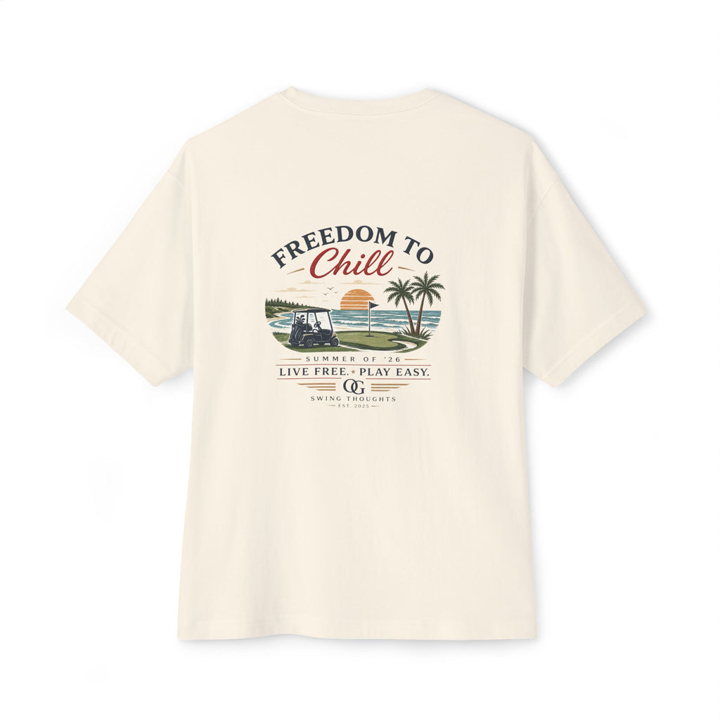 Freedom to Chill Tee — "Live Free Play Easy" T-Shirt