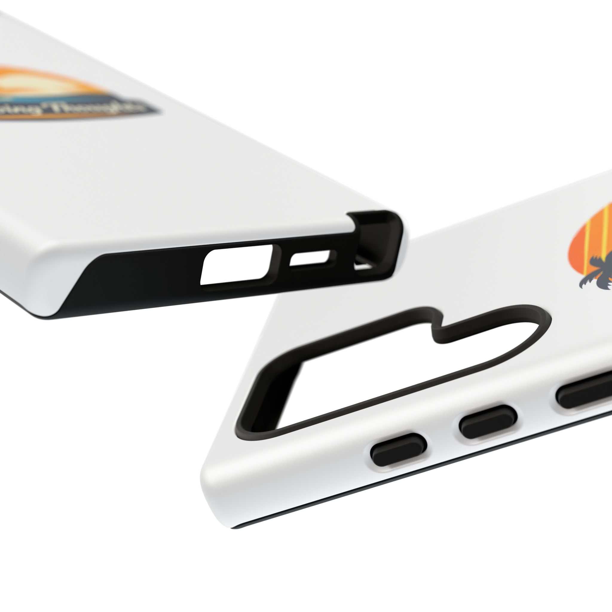 Phone Case - "OG Swing Thoughts" Tropical Sunset Design