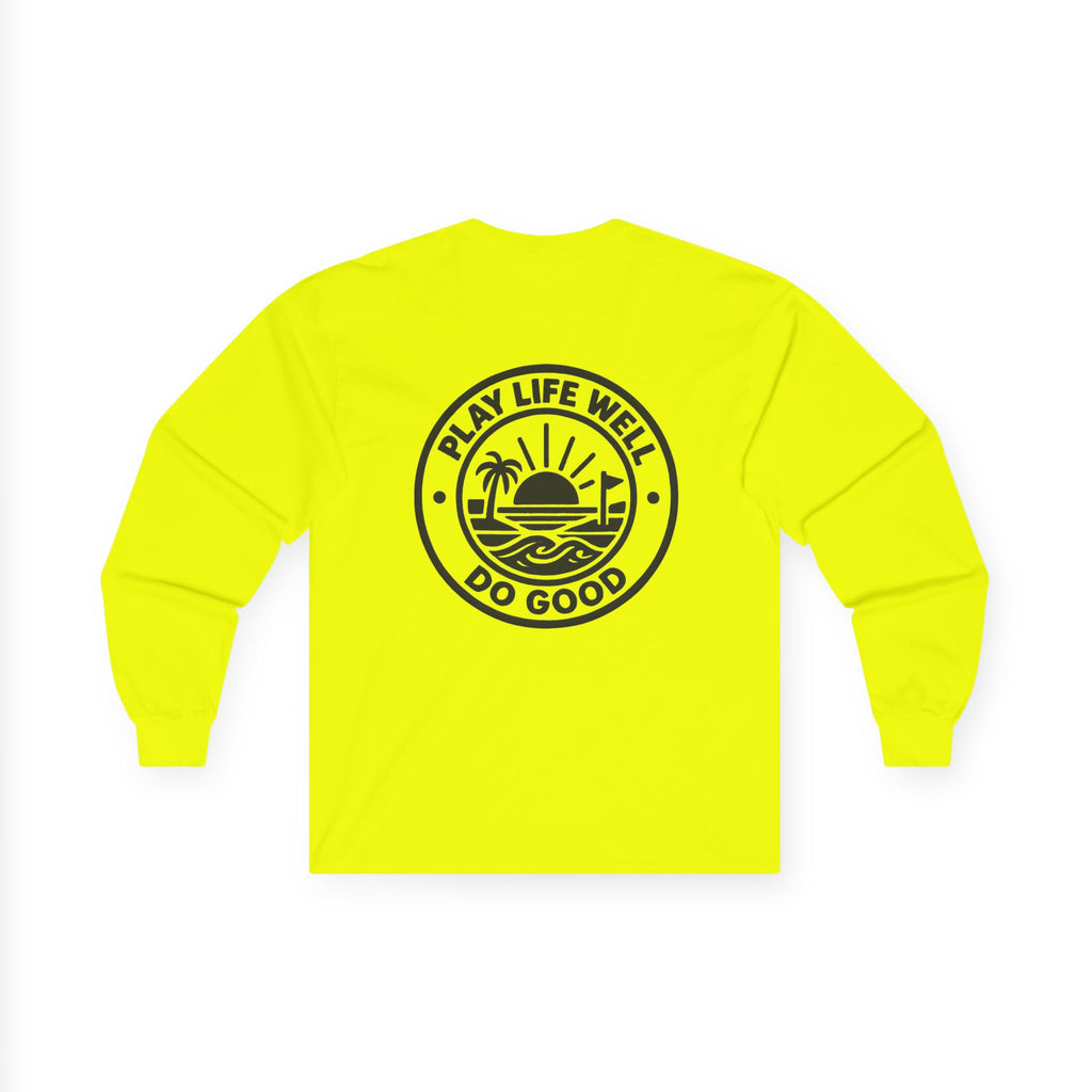 Play Life Well Do Good Graphic Long Sleeve Tee