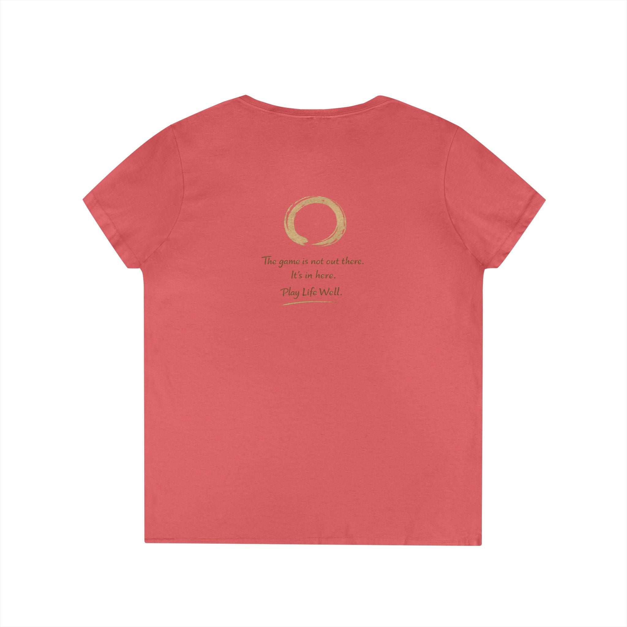 Zen Collection "Serenity" Ladies' V-Neck T-Shirt