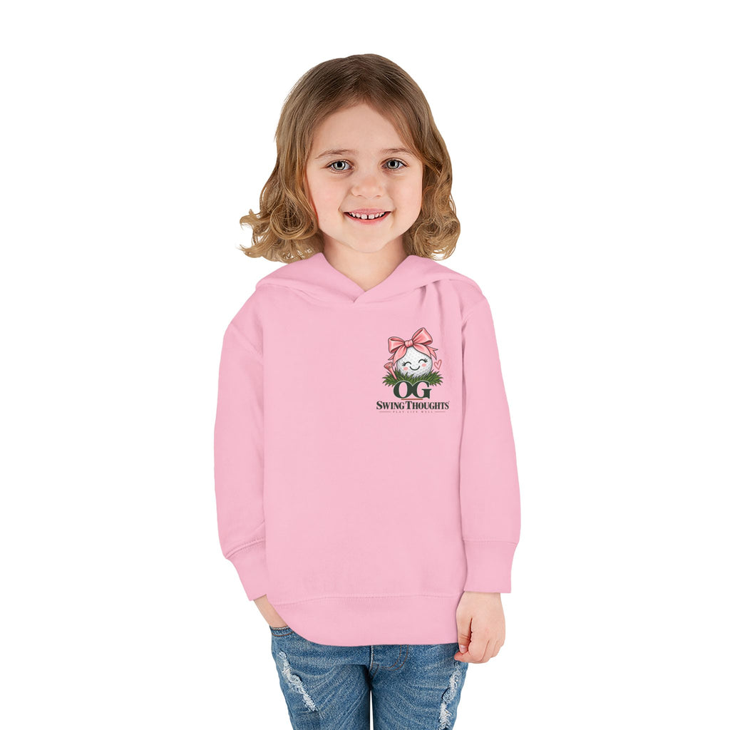 "Future Golf Pro" Toddler Hoodie — OG Swing Thoughts Golf Design (Play Live Well)