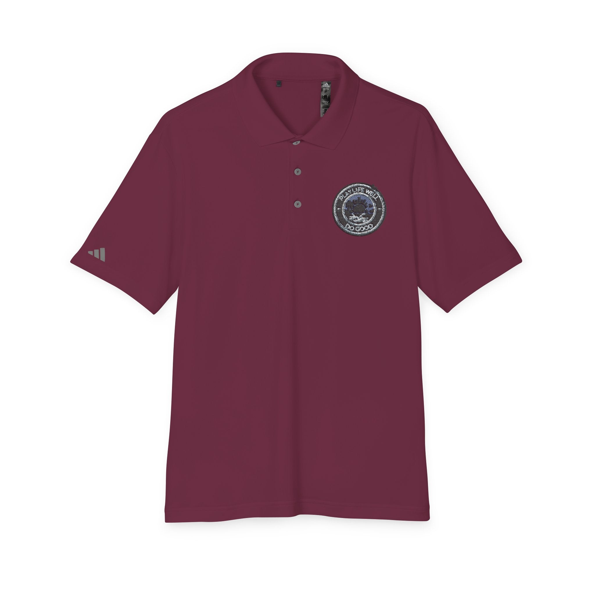 Play Life Well. Do Good -adidas Performance Polo