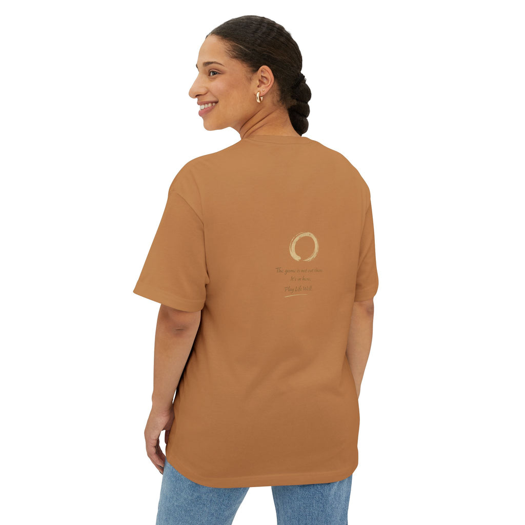 Zen Collection "Serenity" Tee - "The game is not out there, it's in here..."