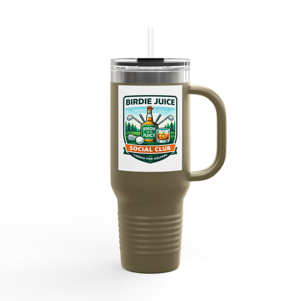 Birdie Juice 40oz Insulated Travel Mug — Golf Social Club Tumbler