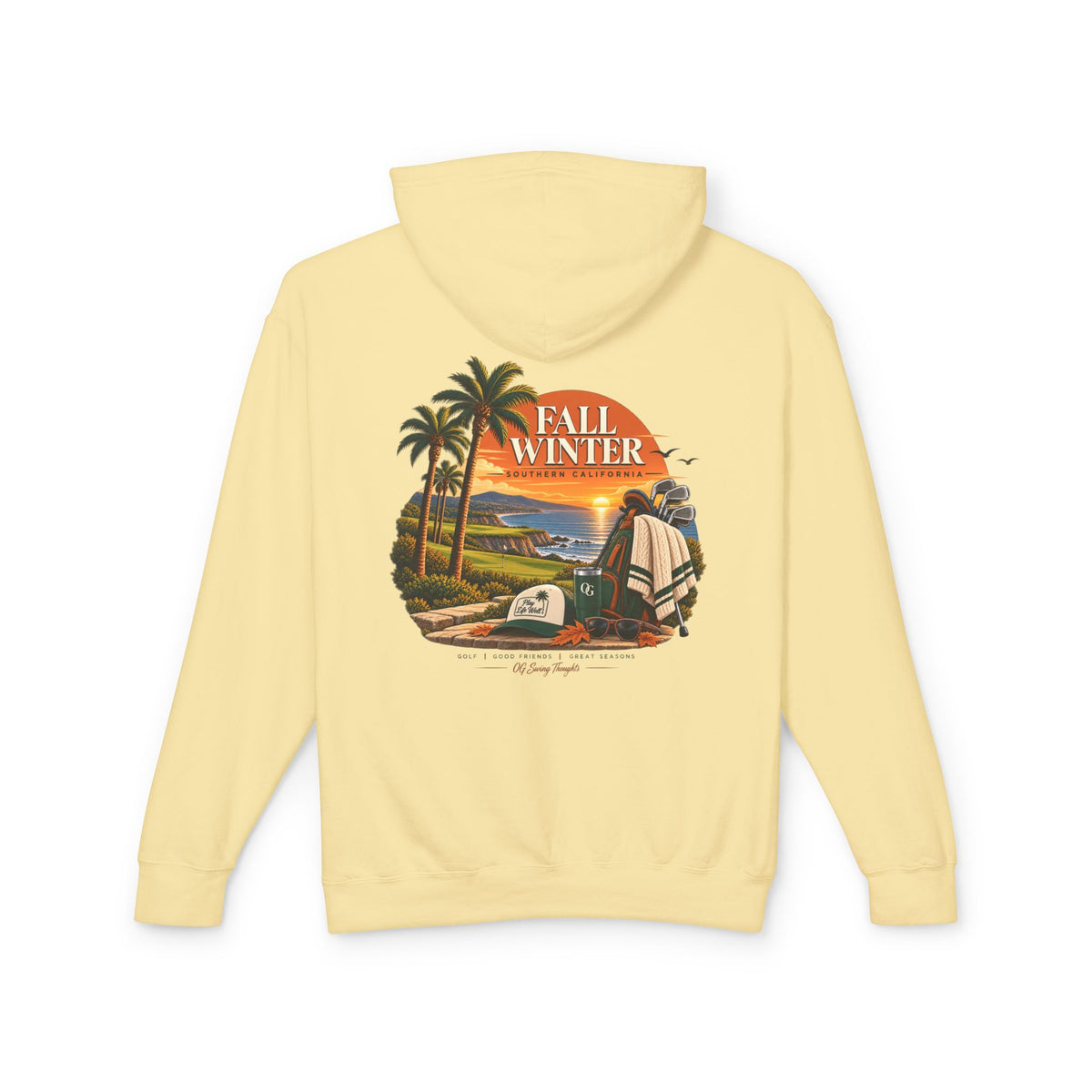 Smoov Season Hoodie – Beach Sunset Palm Graphic Hoodie