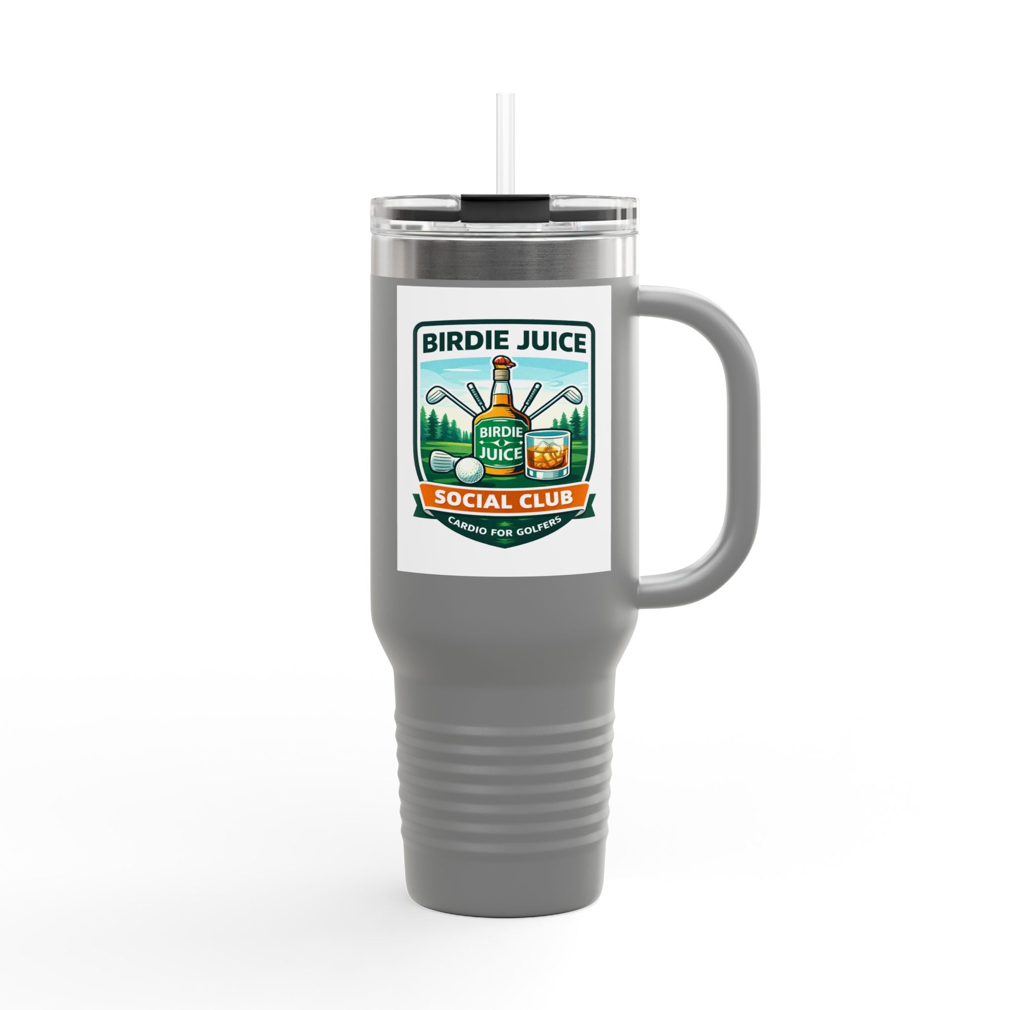 Birdie Juice 40oz Insulated Travel Mug — Golf Social Club Tumbler