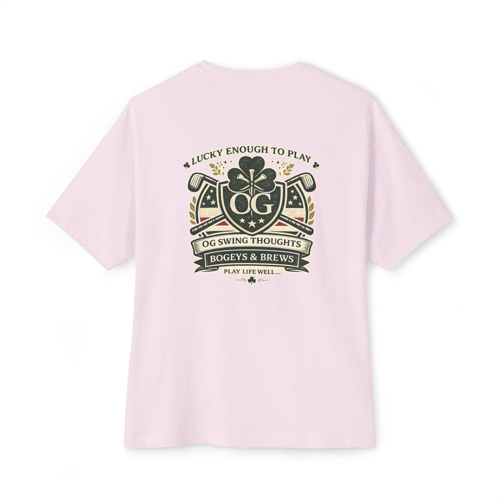 Lucky to Play — “OG Swing Thoughts” Graphic T-Shirt