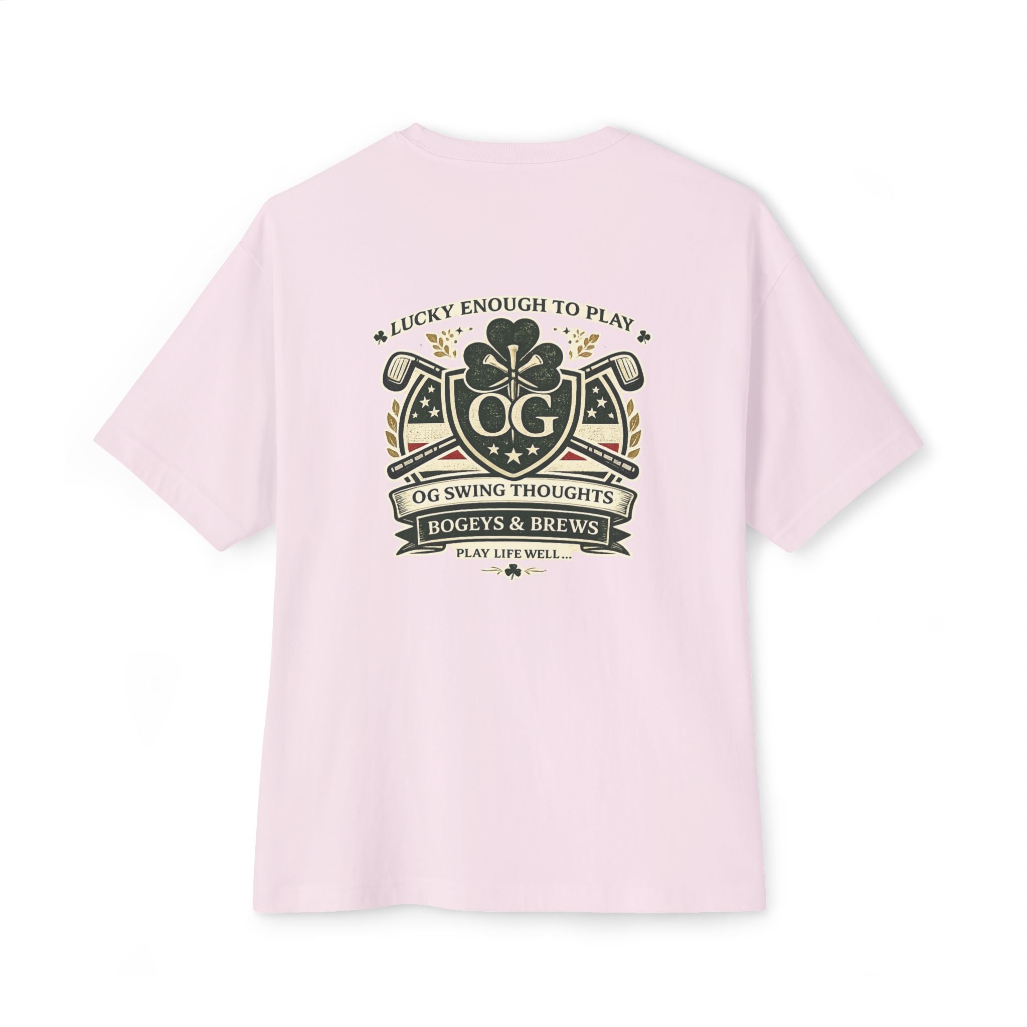 Lucky to Play — “OG Swing Thoughts” Graphic T-Shirt