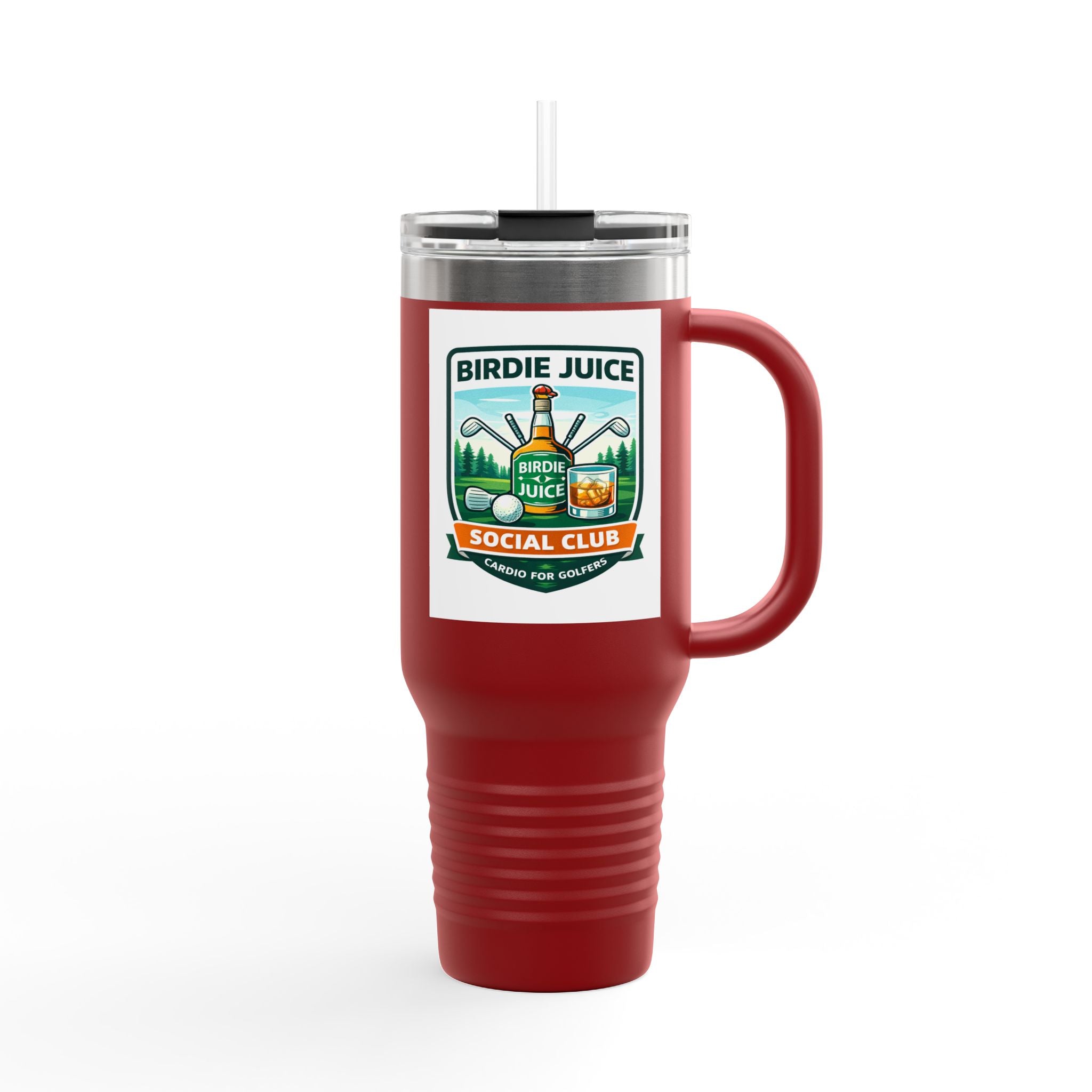 Birdie Juice 40oz Insulated Travel Mug — Golf Social Club Tumbler