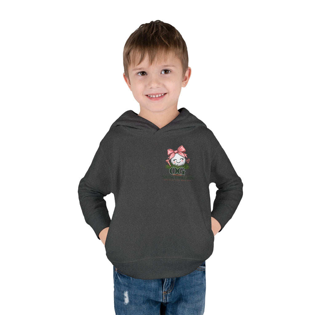 "Future Golf Pro" Toddler Hoodie — OG Swing Thoughts Golf Design (Play Live Well)