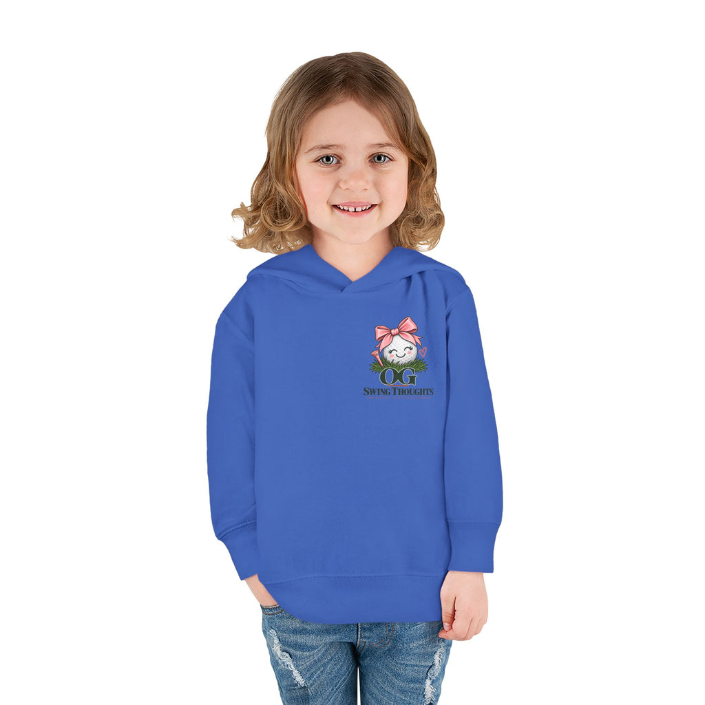 "Future Golf Pro" Toddler Hoodie — OG Swing Thoughts Golf Design (Play Live Well)