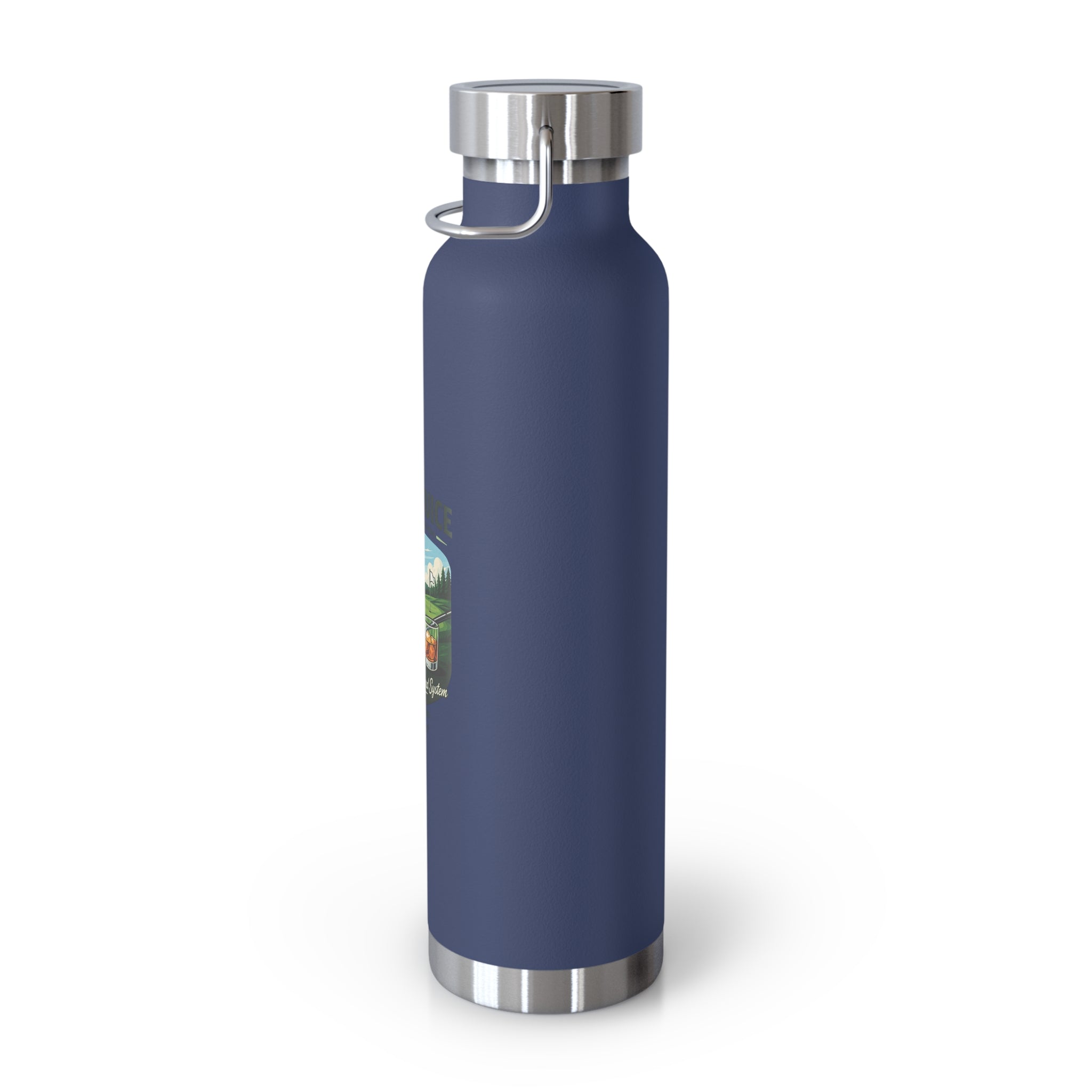 Birdie Juice Golf Water Bottle — 22oz Copper Vacuum Insulated Stainless Steel Bottle