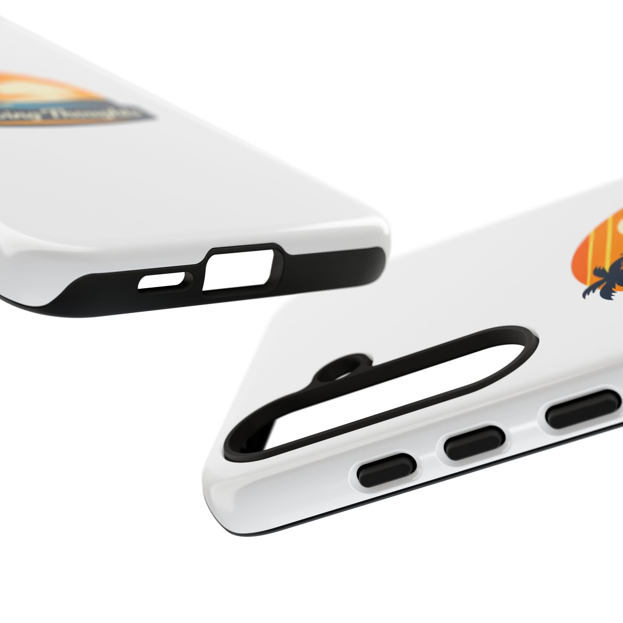 Phone Case - "OG Swing Thoughts" Tropical Sunset Design