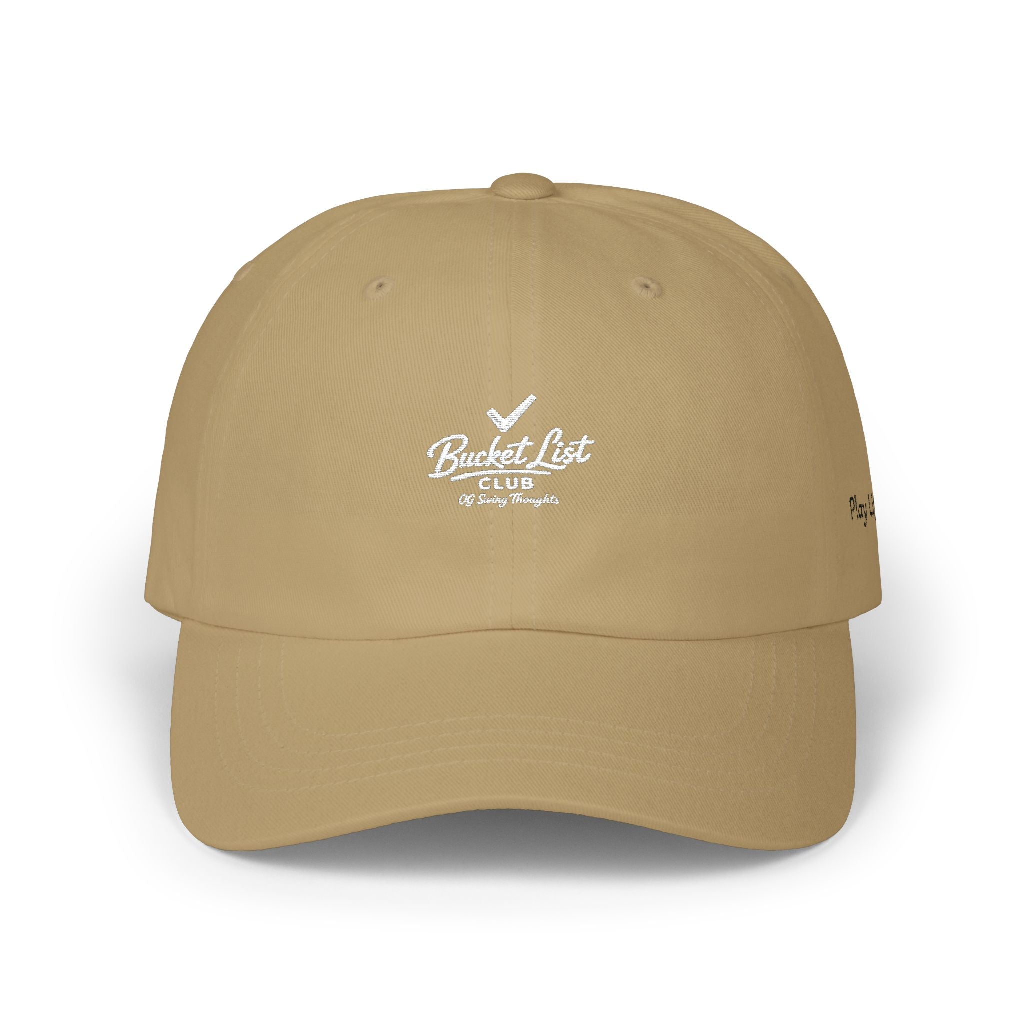 Bucket List Dad Cap - Play Life Well