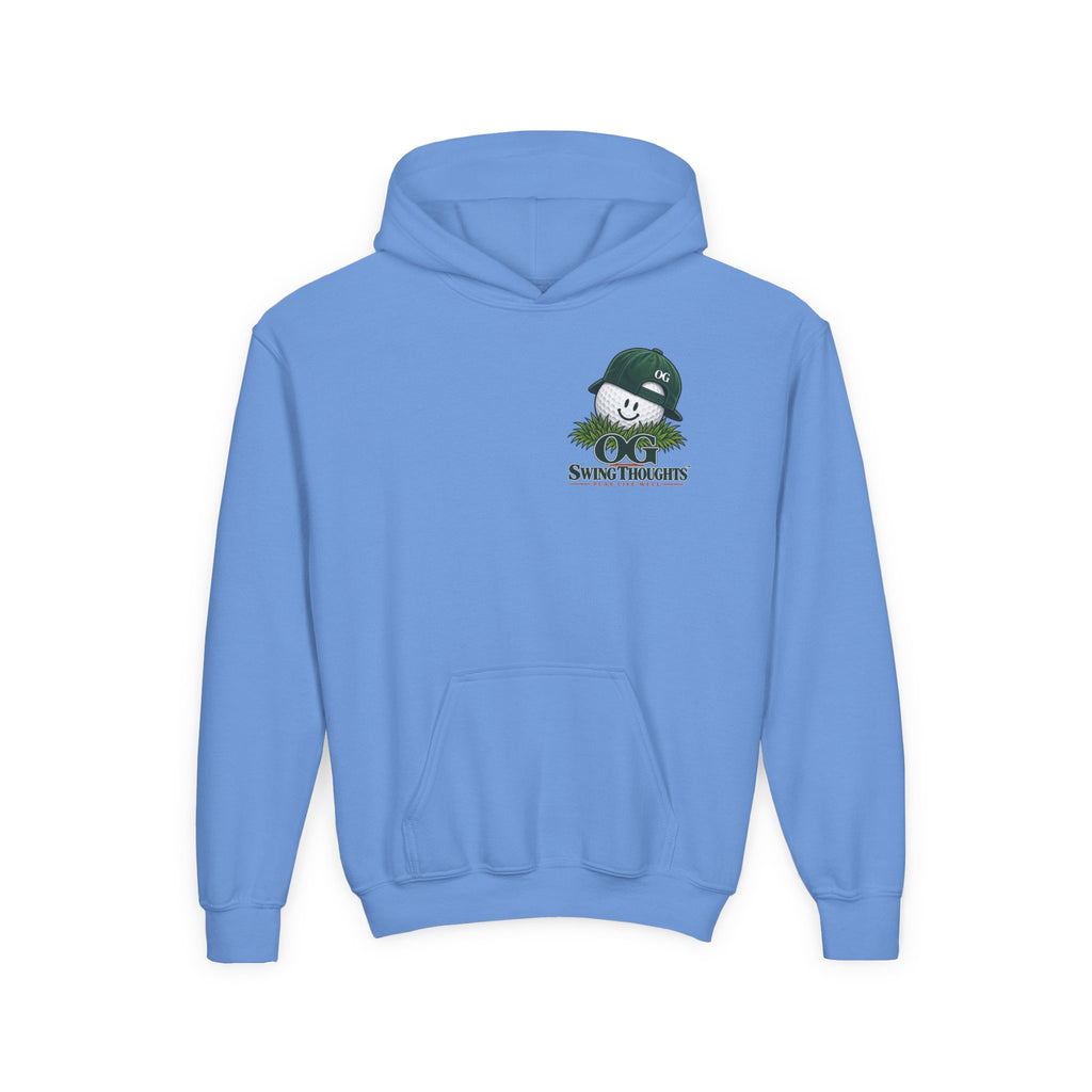 "Little Legend" Youth Golf Hoodie — "OG Swing Thoughts" Kids Golf Pullover