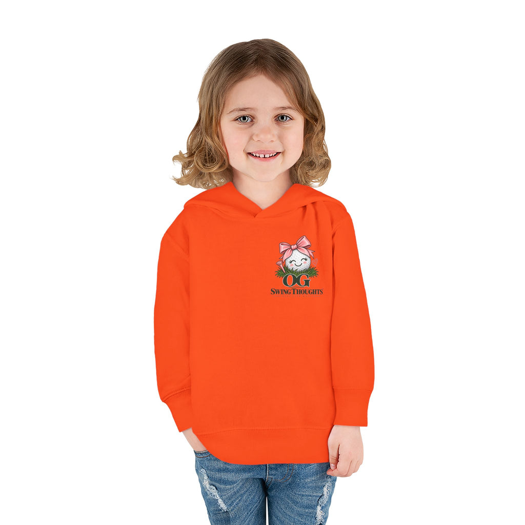 "Future Golf Pro" Toddler Hoodie — OG Swing Thoughts Golf Design (Play Live Well)