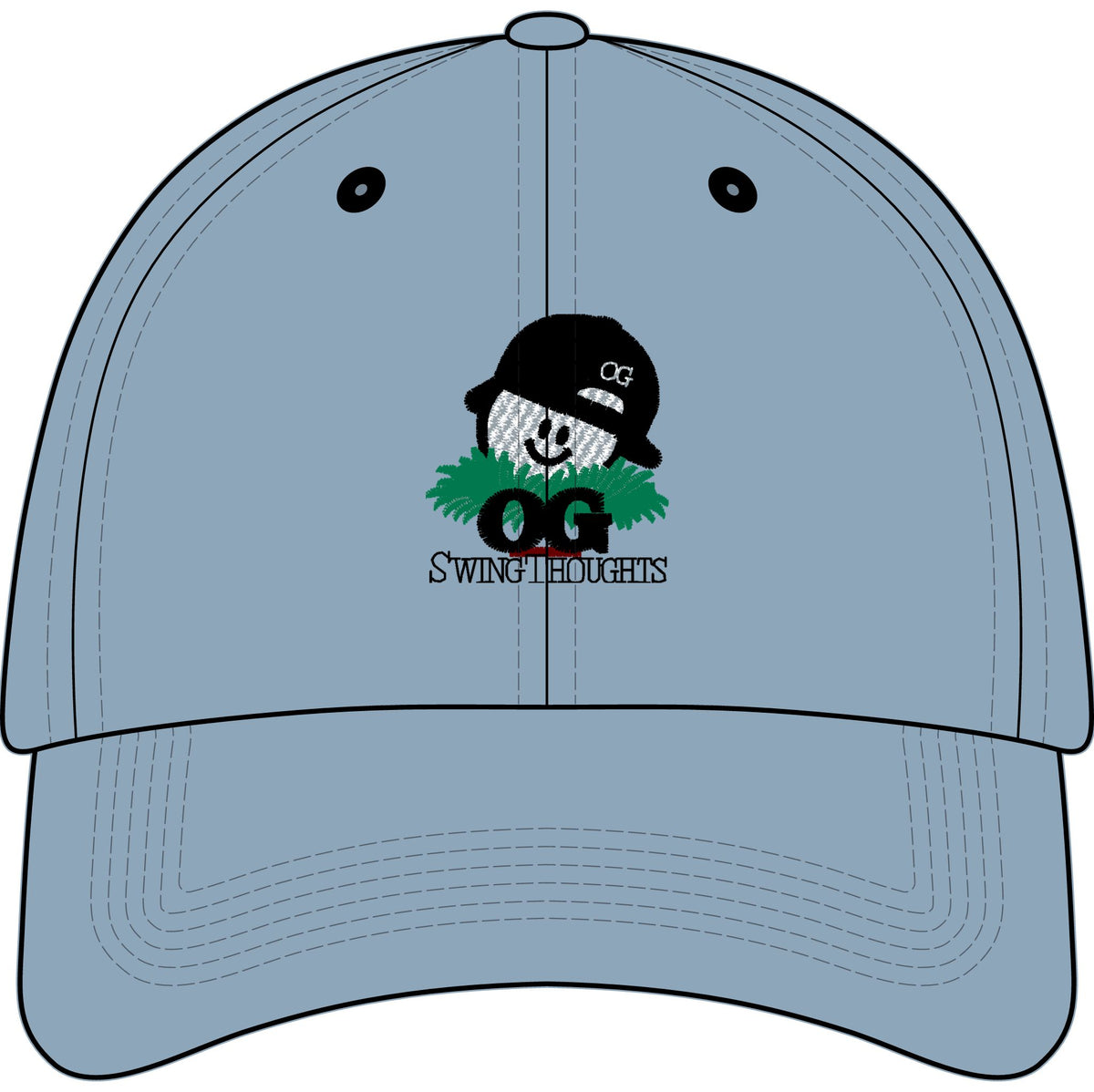 "Future OG" Youth Embroidered Baseball Cap — OG Swing Thoughts