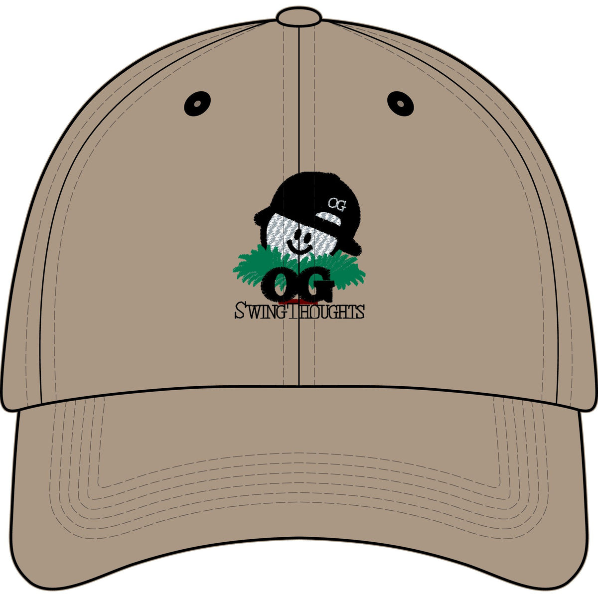 "Future OG" Youth Embroidered Baseball Cap — OG Swing Thoughts