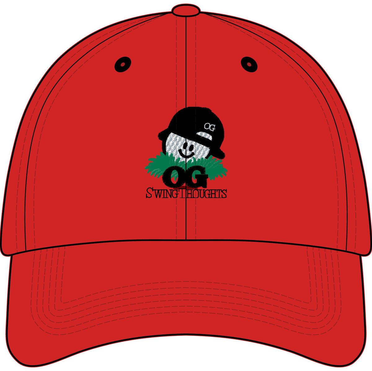 "Future OG" Youth Embroidered Baseball Cap — OG Swing Thoughts