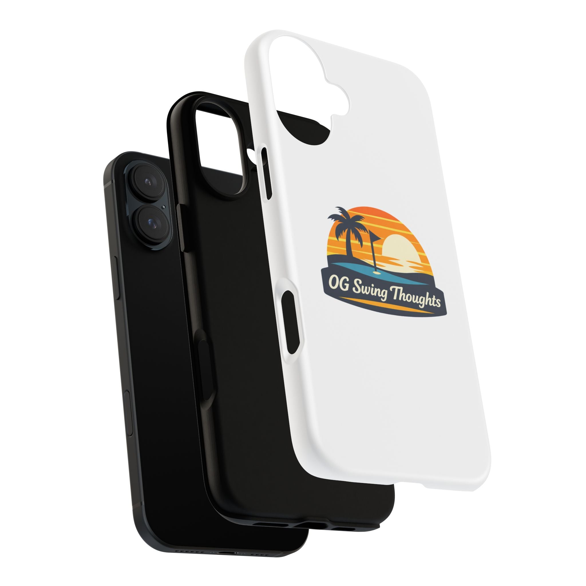 Phone Case - "OG Swing Thoughts" Tropical Sunset Design