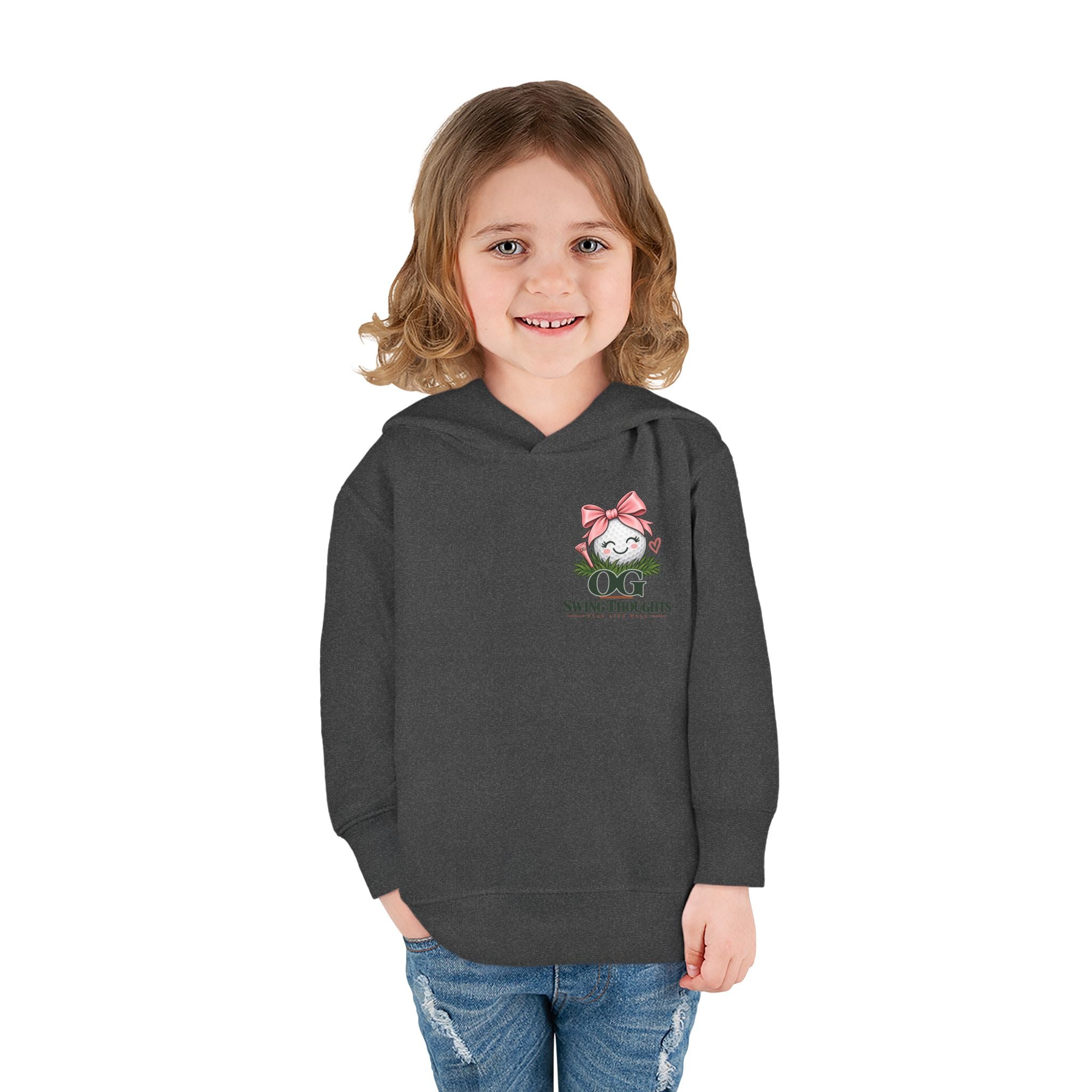 "Future Golf Pro" Toddler Hoodie — OG Swing Thoughts Golf Design (Play Live Well)