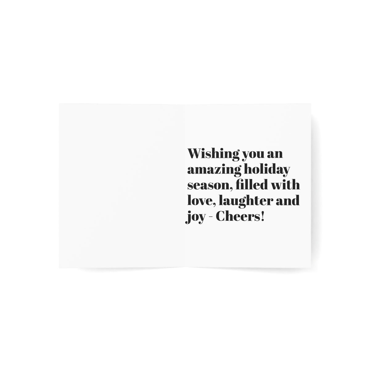 Coastal Christmas Golf Greeting Cards – "Merry Bright & Smoov" Holiday Note Cards (Pack Options)