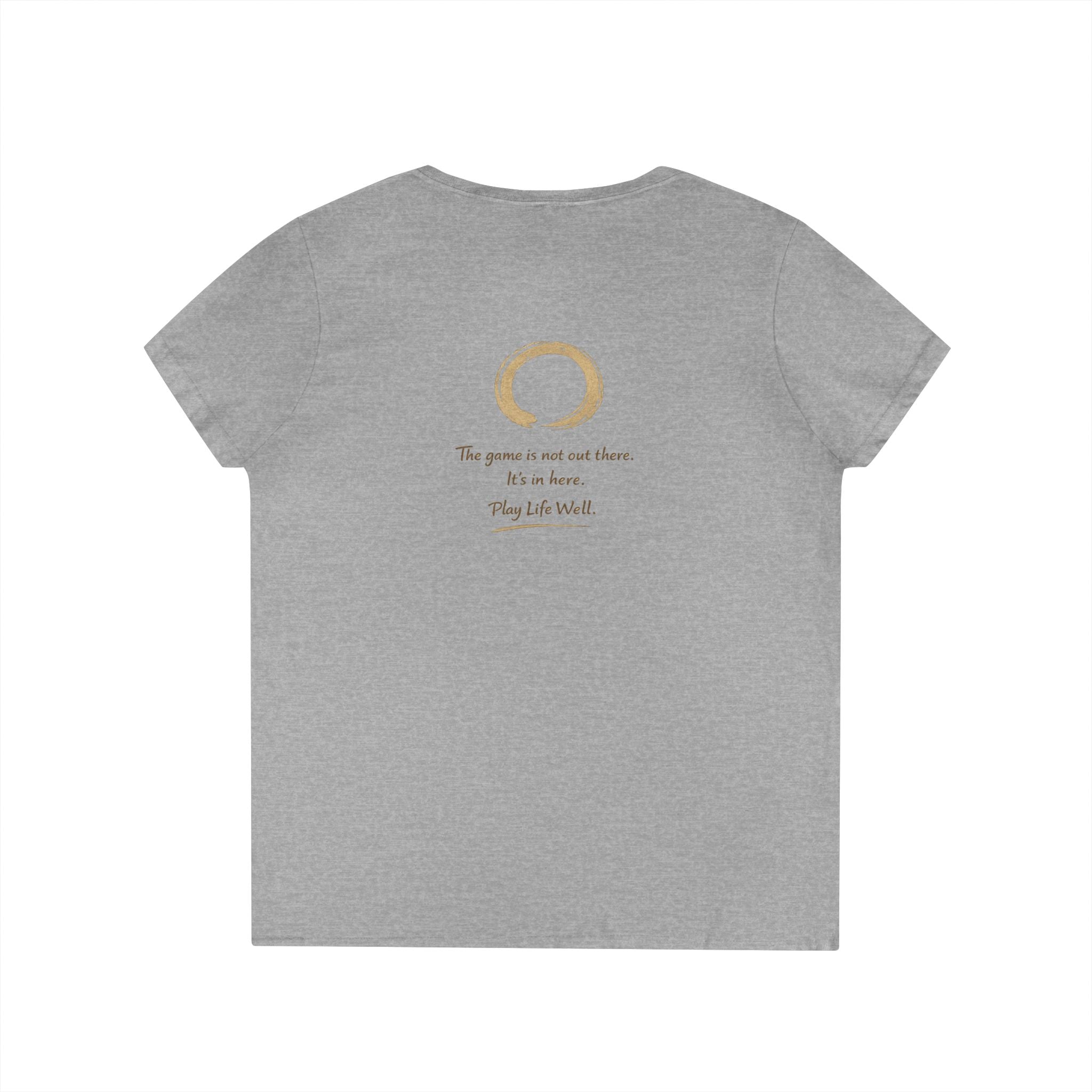 Zen Collection "Serenity" Ladies' V-Neck T-Shirt