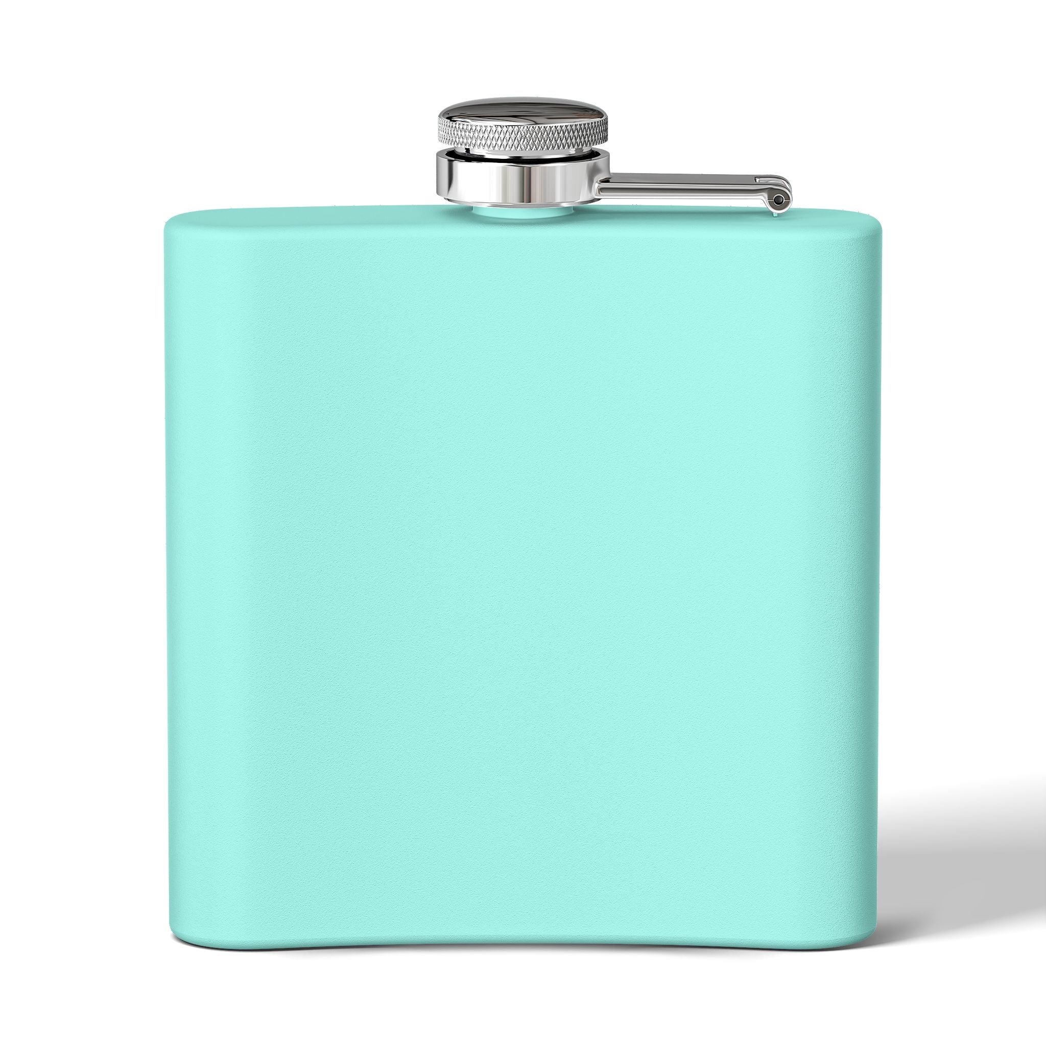 Golf Flask — “Birdie Juice” 6oz Stainless Steel Hip Flask (Golf Gift)