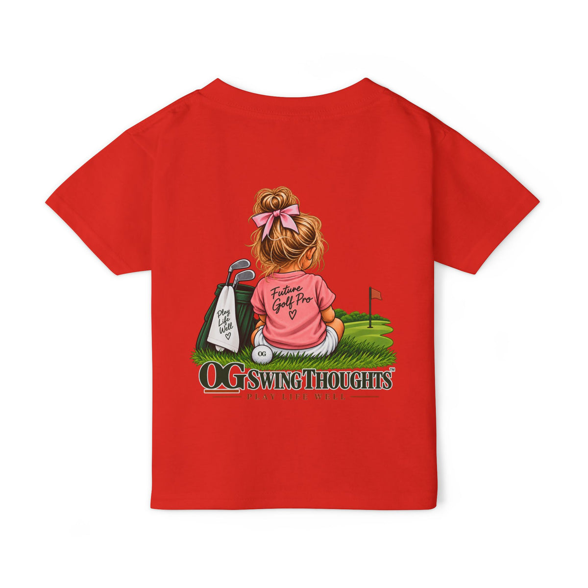 OG Swing Thoughts "Future Golf Pro" Toddler T-Shirt