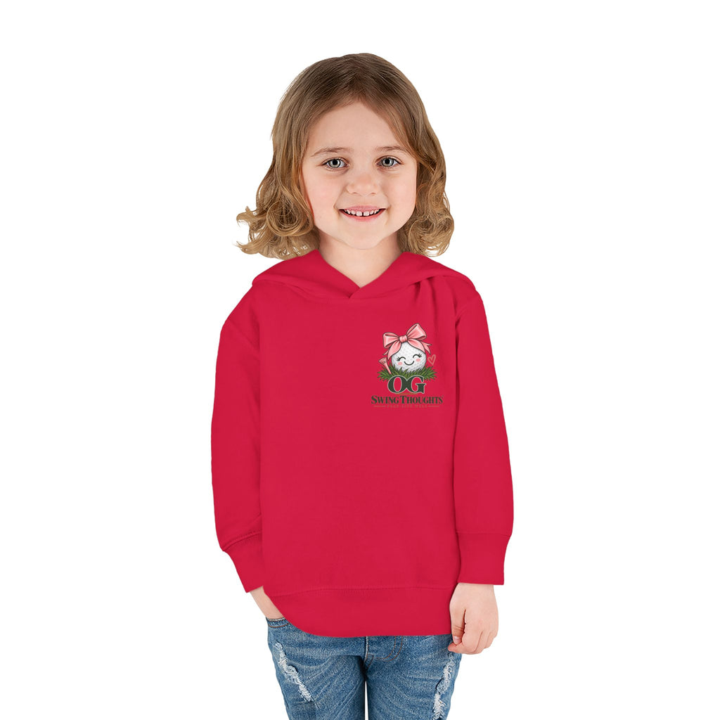 "Future Golf Pro" Toddler Hoodie — OG Swing Thoughts Golf Design (Play Live Well)