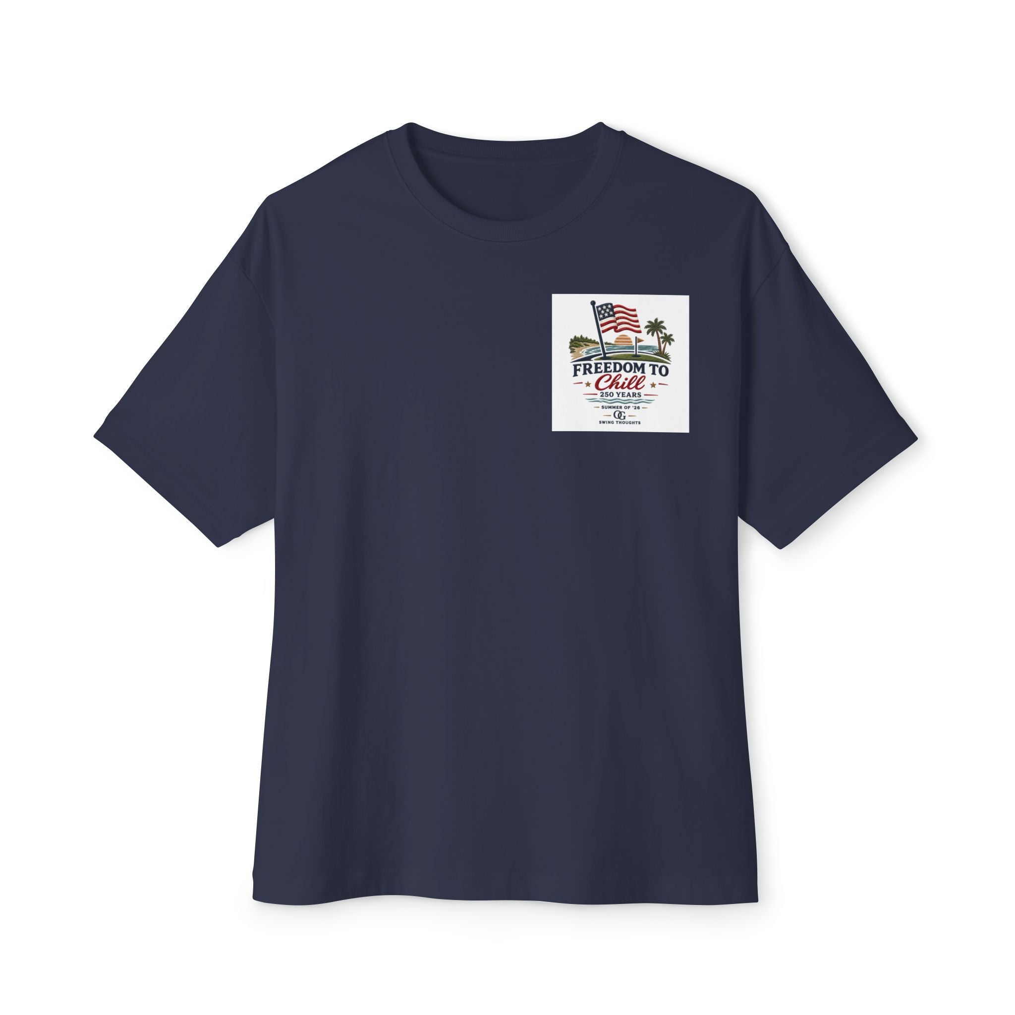 Freedom to Chill Tee — "Live Free Play Easy" T-Shirt