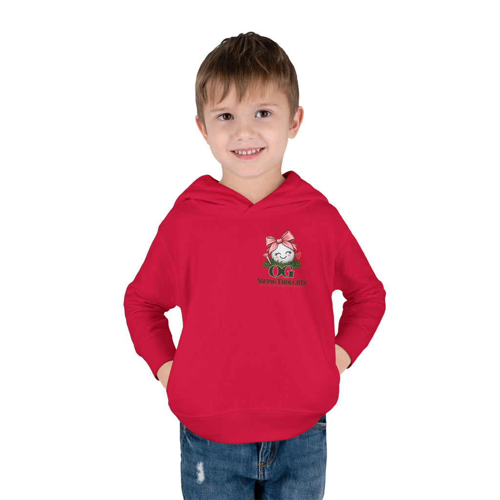 "Future Golf Pro" Toddler Hoodie — OG Swing Thoughts Golf Design (Play Live Well)