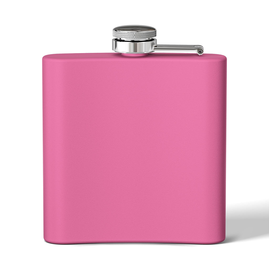 Golf Flask — “Birdie Juice” 6oz Stainless Steel Hip Flask (Golf Gift)