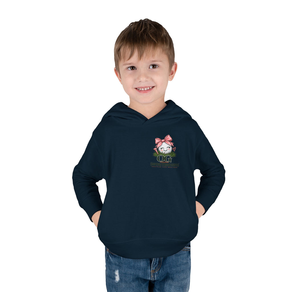 "Future Golf Pro" Toddler Hoodie — OG Swing Thoughts Golf Design (Play Live Well)