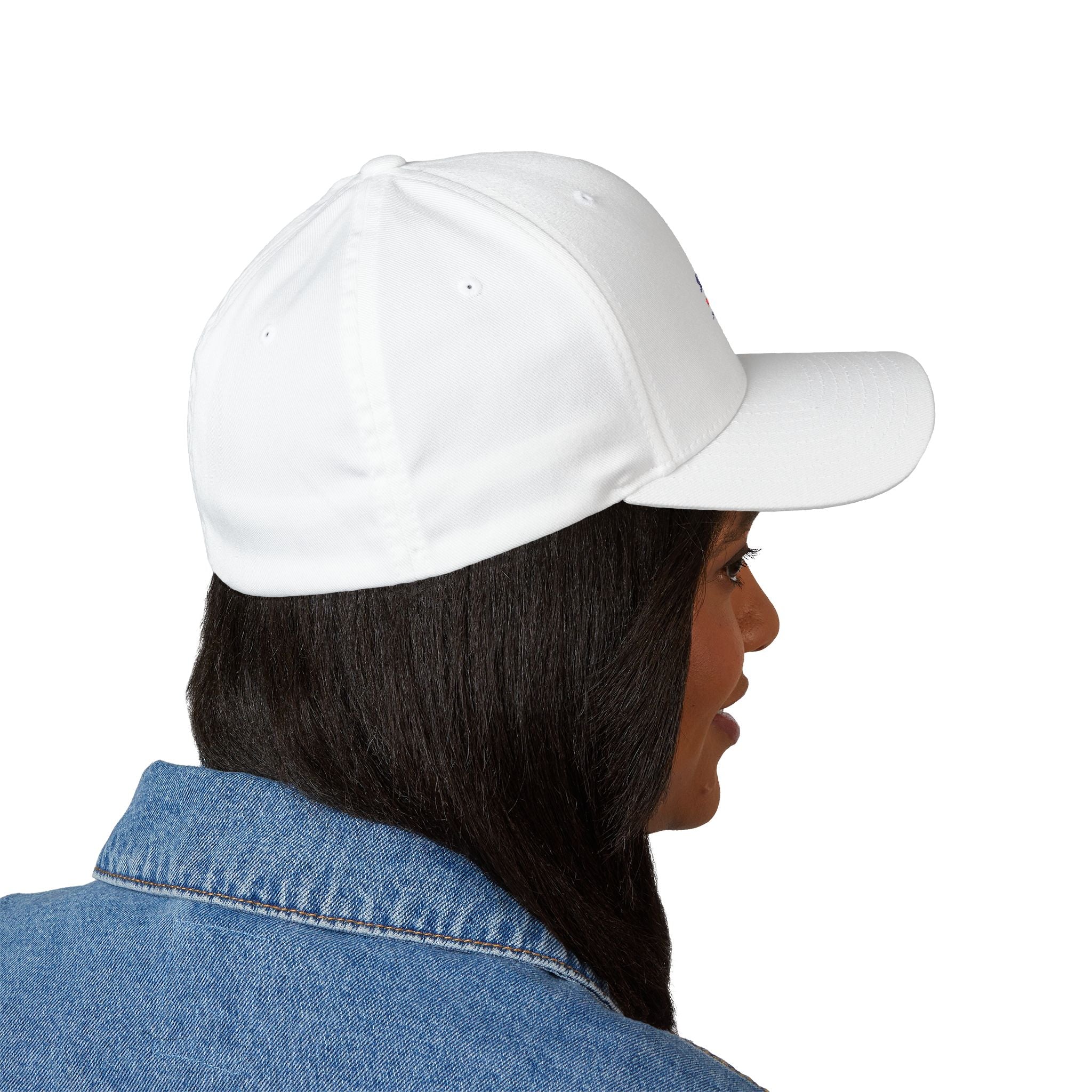Embroidered 'Stars, Stripes & Birdies' Patriotic Structured Cap