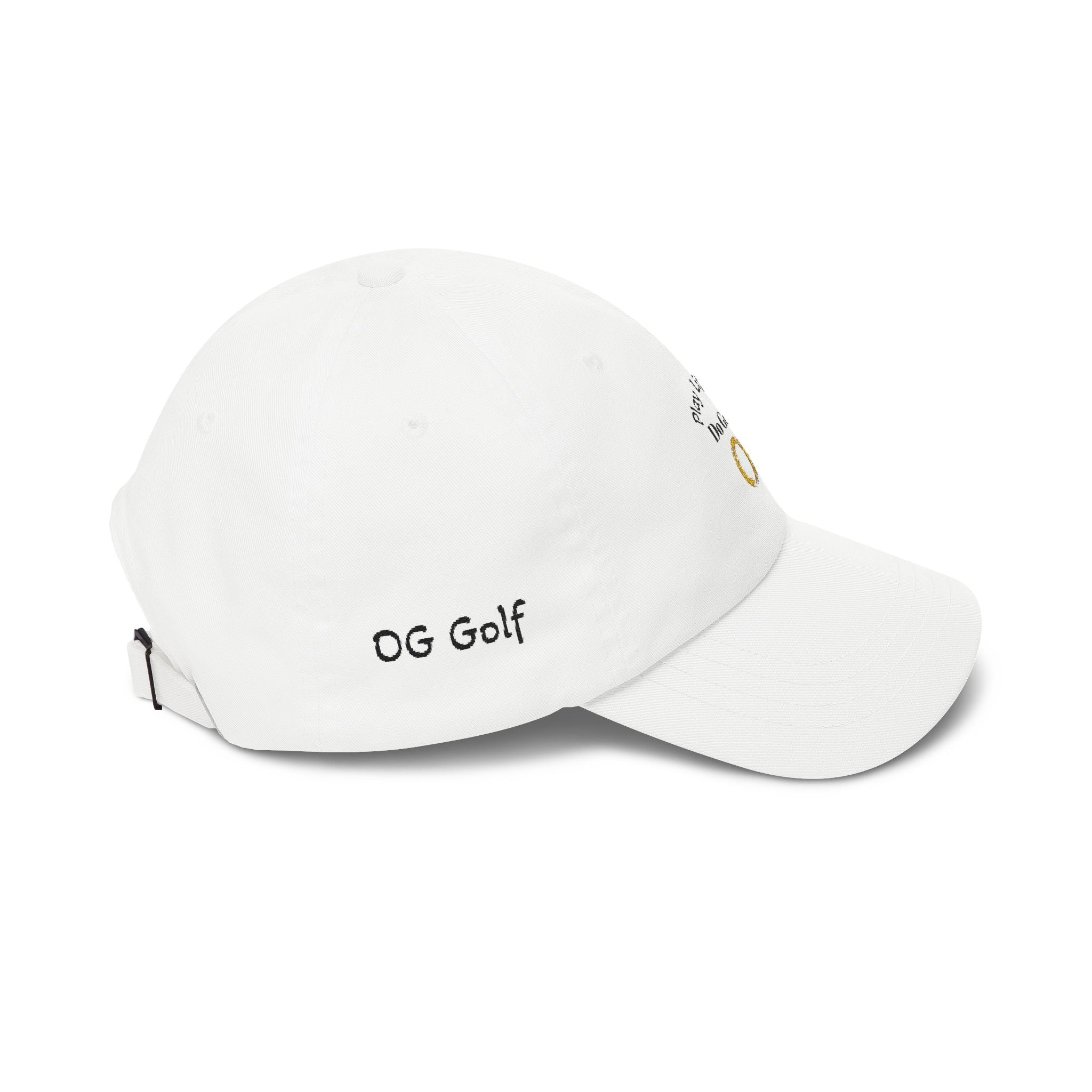 Dad Cap — "Play Life Well, Do Good" Embroidered Baseball Hat