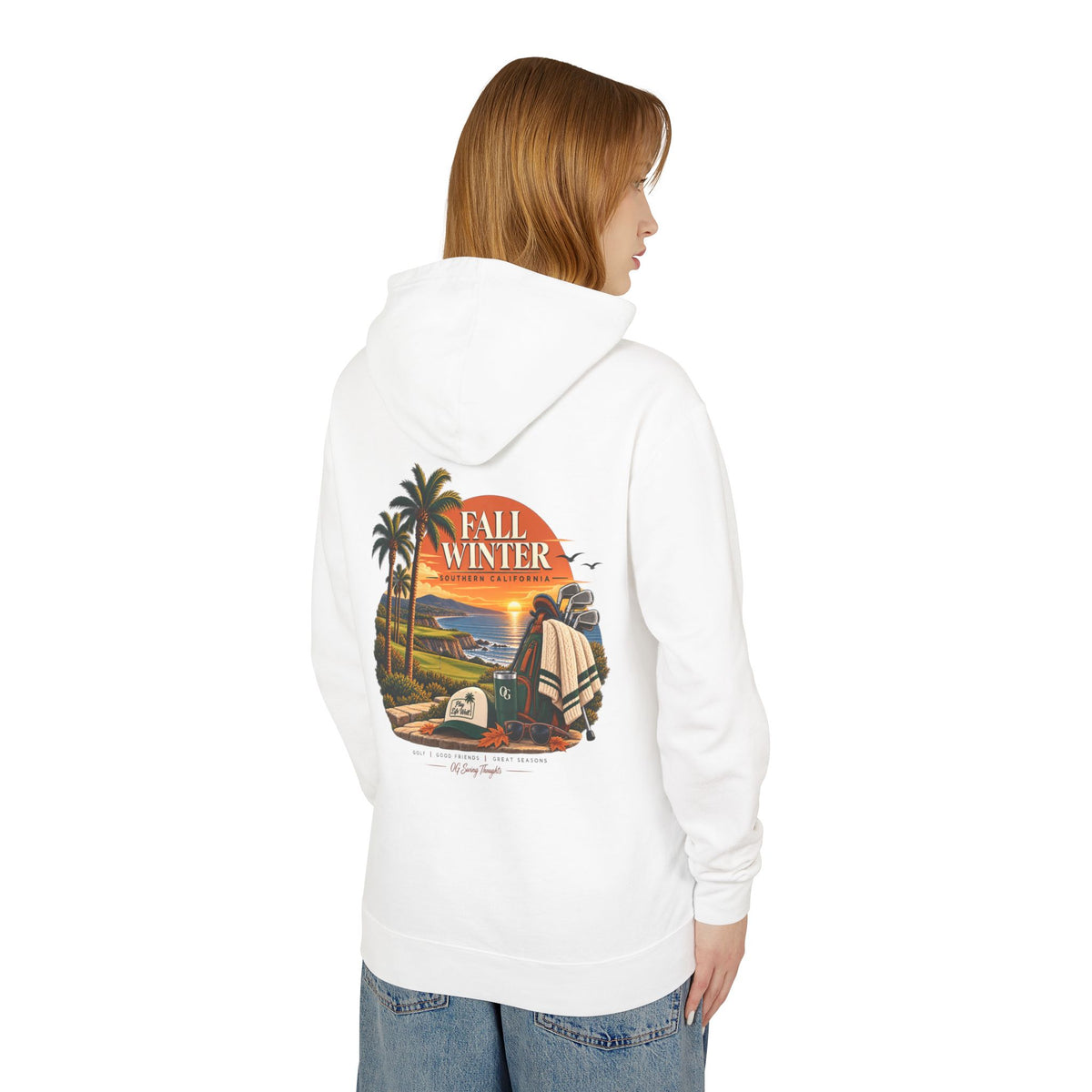 Smoov Season Hoodie – Beach Sunset Palm Graphic Hoodie