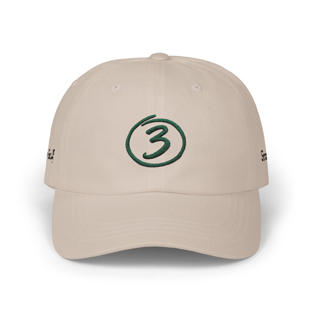 Put Me Down for 3 Dad Cap – Minimalist Embroidered Baseball Hat