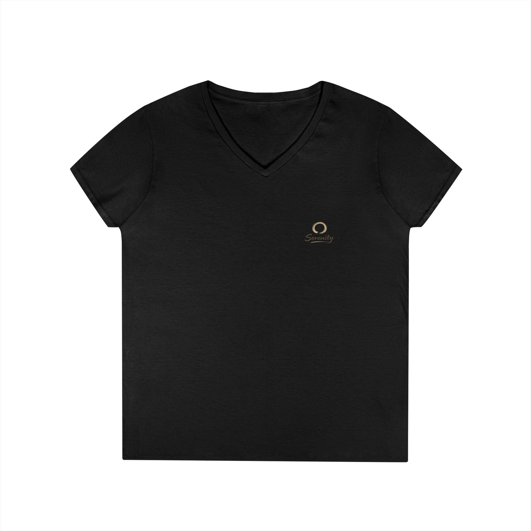 Zen Collection "Serenity" Ladies' V-Neck T-Shirt