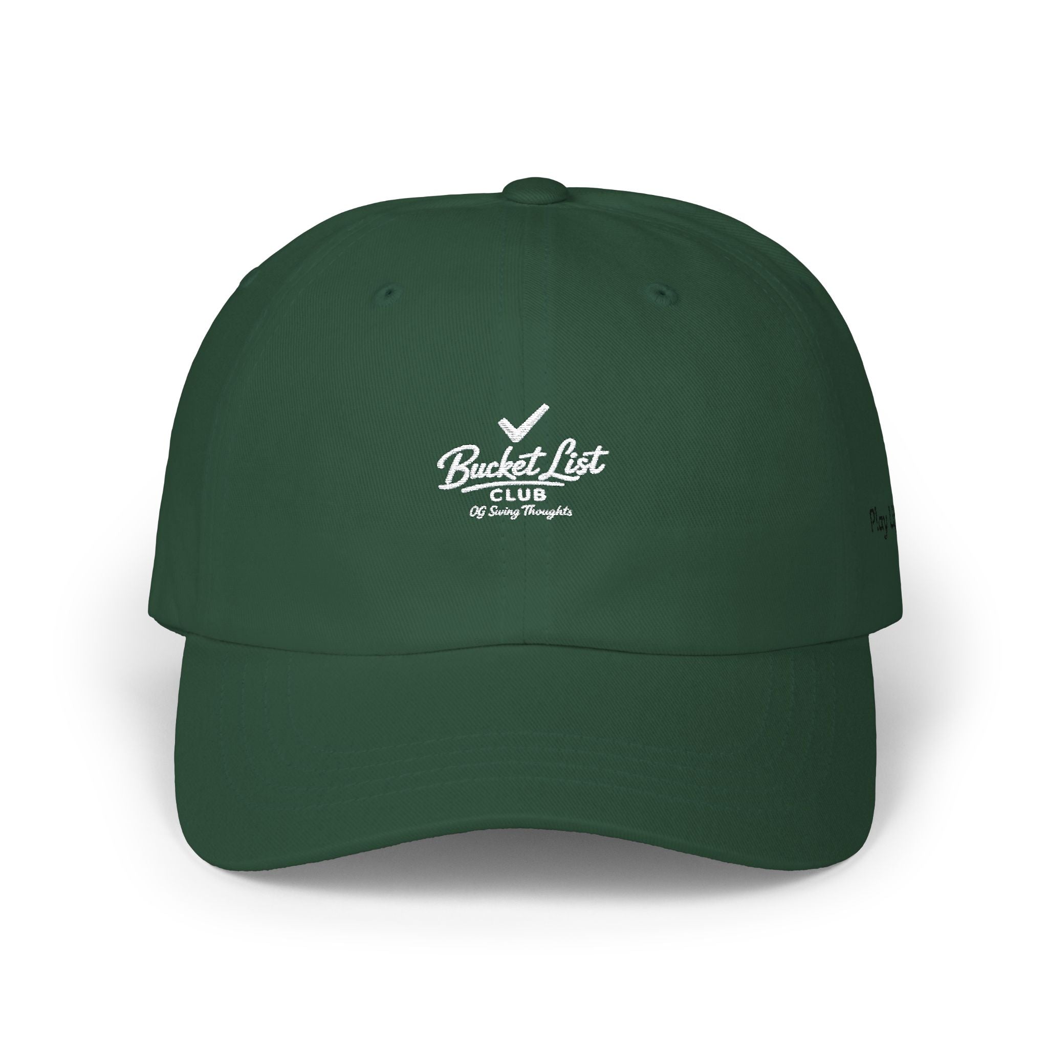 Bucket List Dad Cap - Play Life Well