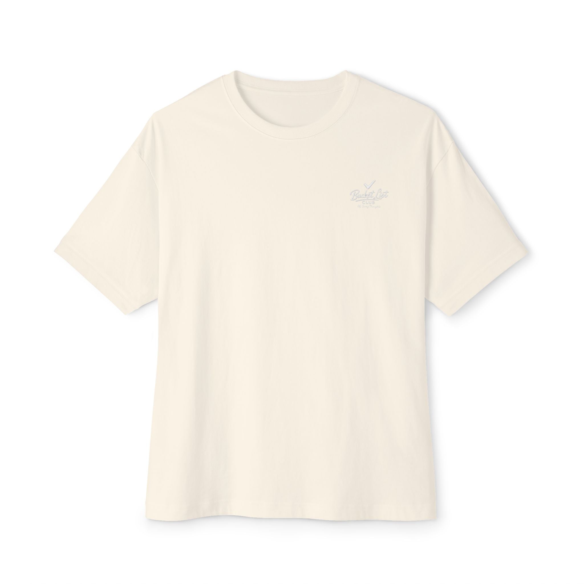 Golf Bucket List Tee — Casual Oversized Golf T‑Shirt
