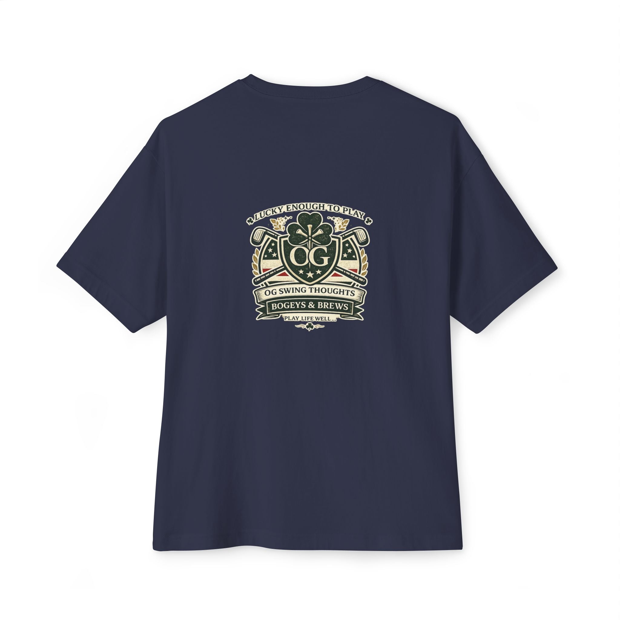 Lucky to Play — “OG Swing Thoughts” Graphic T-Shirt