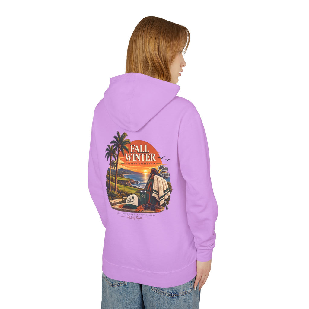 Smoov Season Hoodie – Beach Sunset Palm Graphic Hoodie